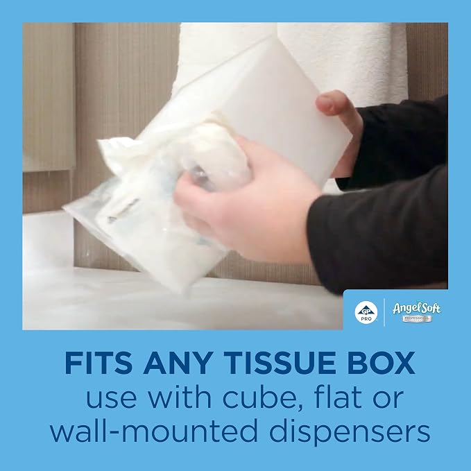 Georgia-Pacific Angel Soft Professional Series Polyflex 2-Ply Facial Tissue - Image 9