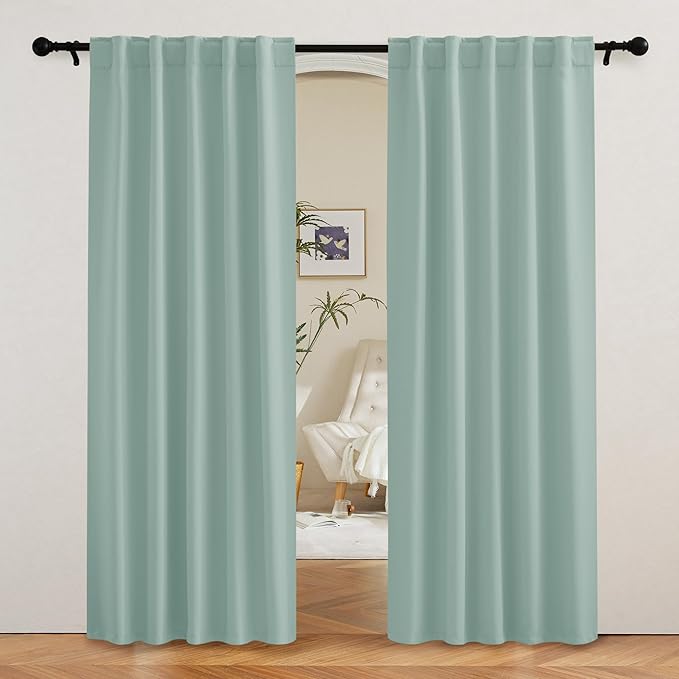 RYB HOME Coastal Blackout Curtains by RYBHOME