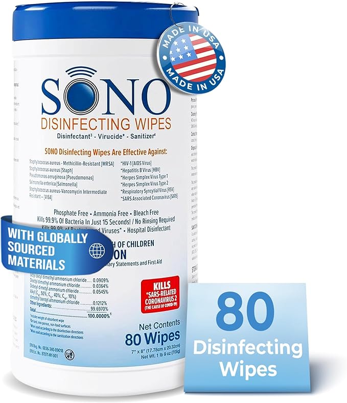 SONO Disinfecting Wipes by SONO