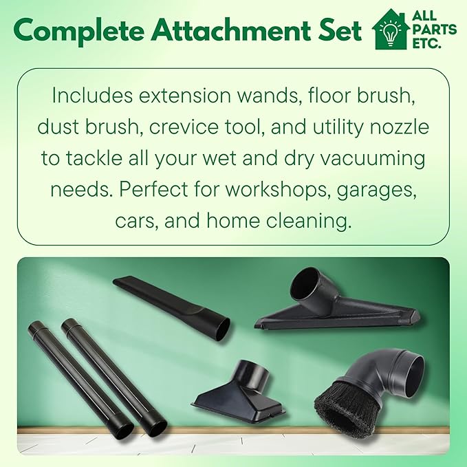 2 1/2 inch Attachments & Accessories 2.5 Wet Dry Vac - Image 3