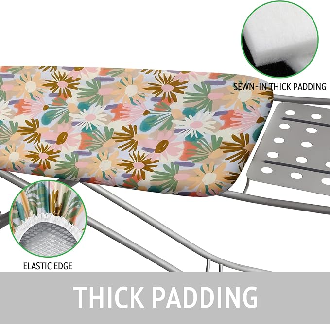 Ironing Board Cover and Pad 15x54 Inch Standard Ironing Board Cover - Image 4