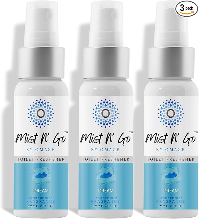 Mist N’ Go by Omaze Travel Bathroom Spray by MISTNGO