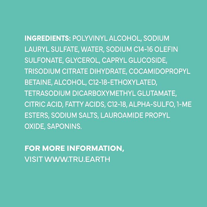 Tru Earth Compact Dry Laundry Detergent, Unscented - Image 8