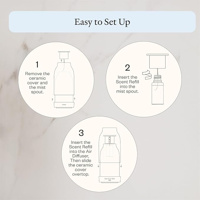 Vitruvi Sleep Scent Refill for Air Diffuser – Calming Essential Oil Blend for - Image 3
