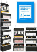 Yecaye 6-Tier Over The Door Storage Organizer, Flexible 1 Split into 2 by Yecaye