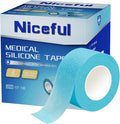 2 Rolls Silicone Medical Tape for Wound Care by Niceful