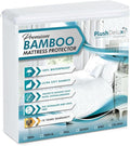 PlushDeluxe Premium Bamboo Mattress Protector – King Size, Waterproof, & Ultra by PlushDeluxe