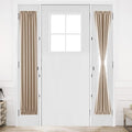 DWCN French Door Curtains – Rod Pocket Thermal Blackout Curtain by DWCN