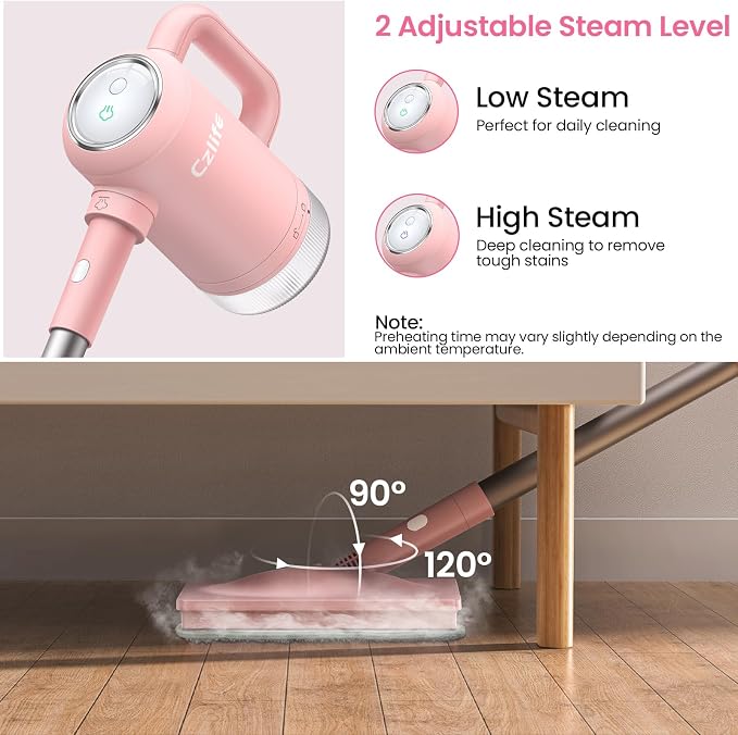 13-in-1 Steam Mop, Handheld Steam Cleaner - Image 4