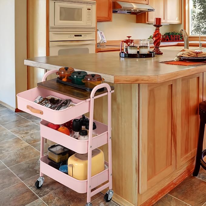 AGTEK Makeup Organizer Cart - Image 3