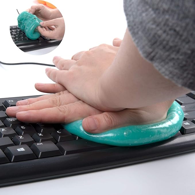 ASFSKY Keyboard Cleaning Gel Keyboard Cleaner Adheres to Dust and Debris in The - Image 4