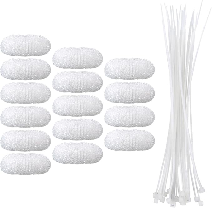 eBoot 15 Pieces Lint Traps Lint Snare Washing Machine Mesh Washer Laundry Hose by eBoot
