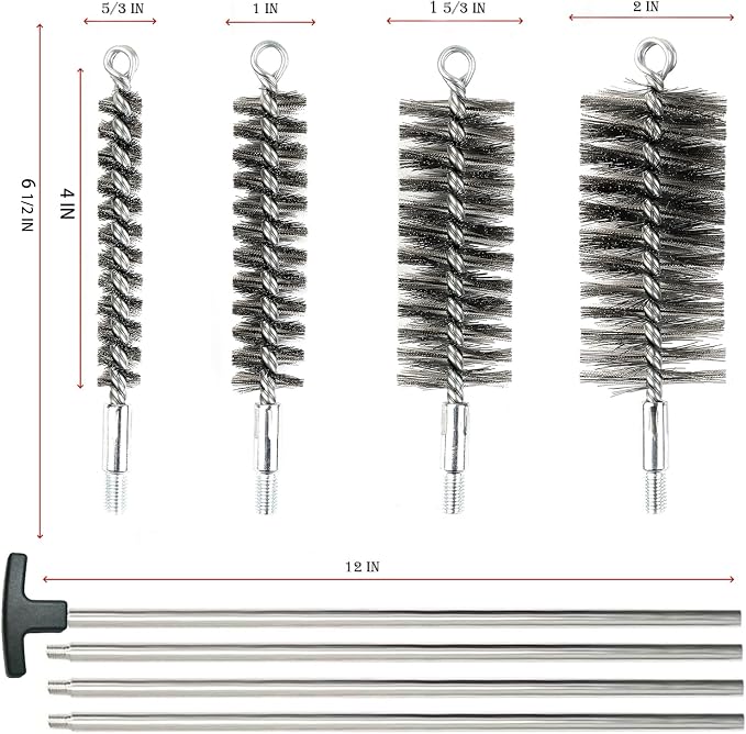 50 in Pipe Cleaning Brush Set - Image 2