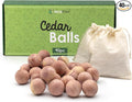 ecoKiwi Cedar Balls for Clothes Storage 40 Pack by ecoKiwi