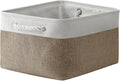 TheWarmHome Storage Basket for Organizing- 15.7x11.8x8.2 inch 1 Pack Fabric by TheWarmHome