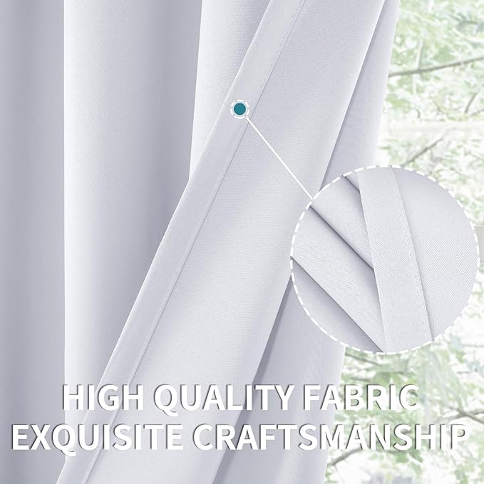 BGment Room Darkening Curtains 45 Inches Length - Image 4