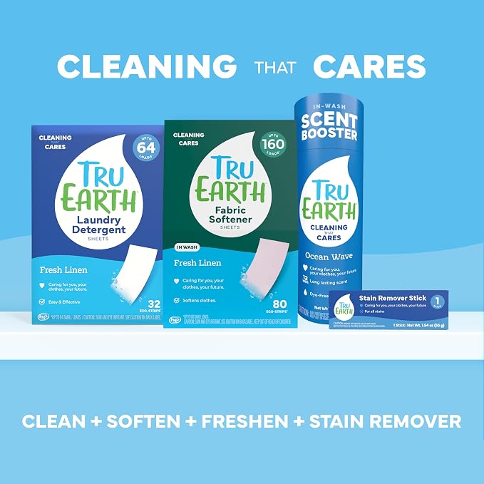 Tru Earth Compact Dry Laundry Detergent Sheets - Image 9