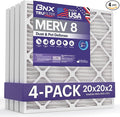 BNX TruFilter 20x20x2 Air Filter MERV 8 by BNX