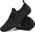 QZKDM Lightweight Slip on Grip Indoor House Slippers Barefoot Non Slip Home by QZKDM