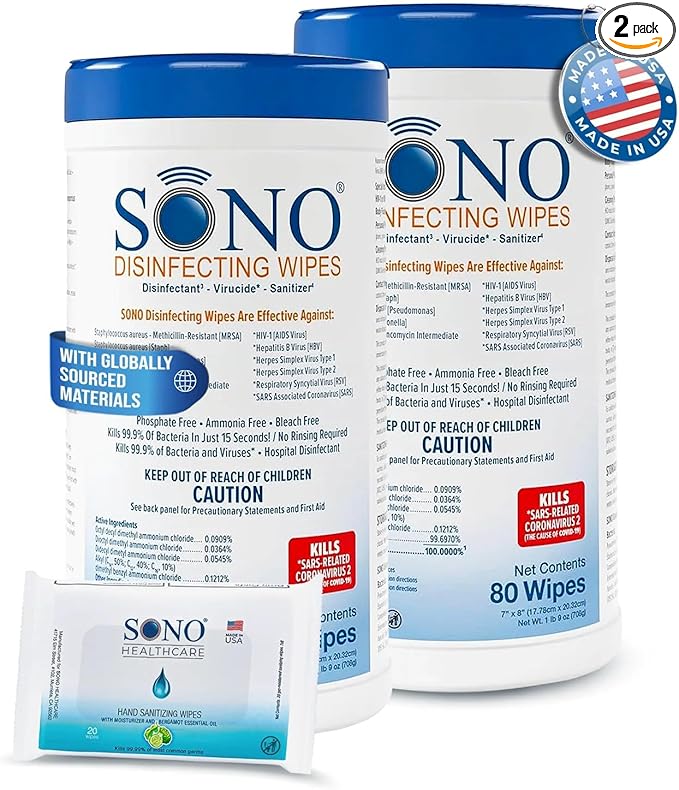 SONO Disinfecting Wipes by SONO