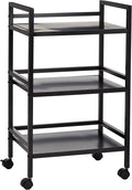 Amazon Basics 3-Tier Metal Rolling Cart by AmazonBasics