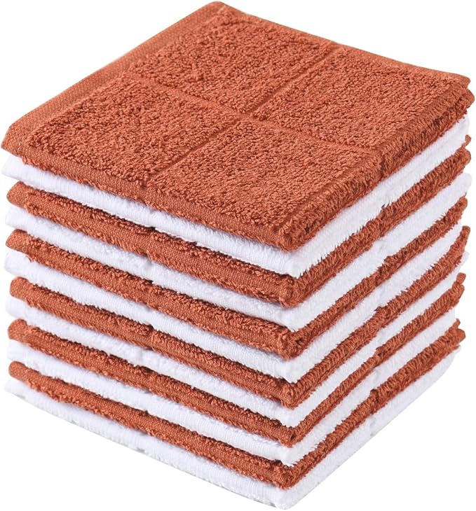 Glynniss Dishcloths Kitchen Highly Absorbent Dish Rags 100% Cotton Dish Cloths by Glynniss