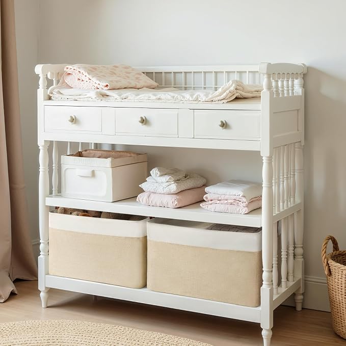GRANNY SAYS Storage Baskets for Shelves, Closet Organizer Bins, Clothes Storage - Image 5