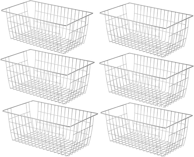 SANNO 15.7in Freezer Baskets Bins by SANNO