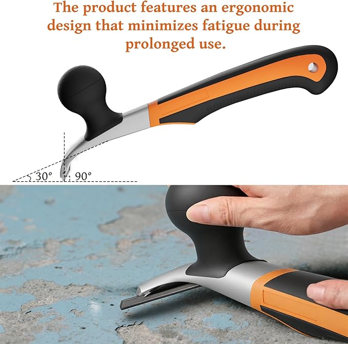 ‌Premium 2.5" Carbide Scraper Tool – Heavy Duty Paint, Putty Remover - Image 4