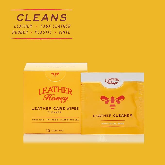 Leather Honey Conditioner Wipes - Image 4