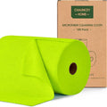 Roll of Microfiber Cleaning Cloth –100 Pack, Tear Away Microfiber Towels by CHAUNCEYHOME
