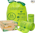 Compostable Kitchen Trash Bags 3-4 Gallon by Sypyng