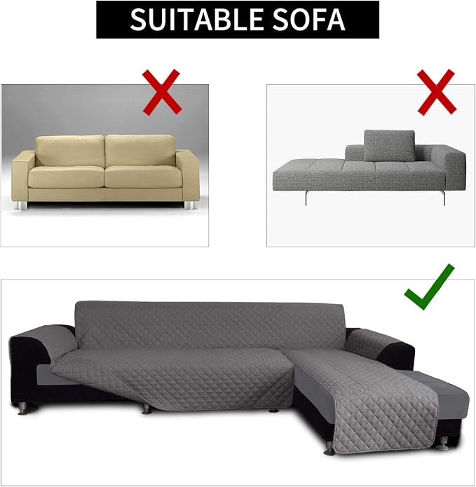 Easy-Going L Shape Sofa Slipcover - Image 4