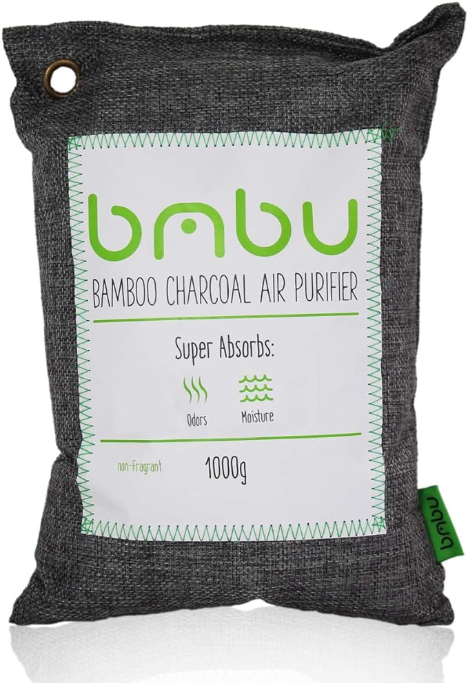 1000g Large Bamboo Charcoal Air Purifier Bag by bmbu