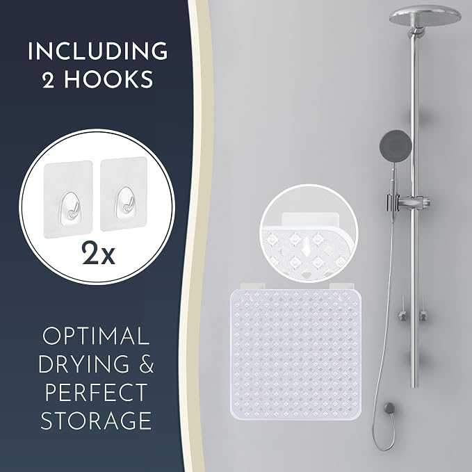 Homerella Anti Slip Shower Mat | Anti Mold Non Slip Bathtub Mat - Image 4
