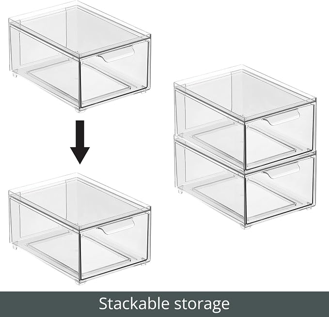 Clarity Pantry Stacking Drawer 8 x 6 x 4 M8 - Image 5