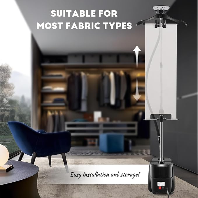CGOLDENWALL Commercial Standing Garment Steamer - Image 3
