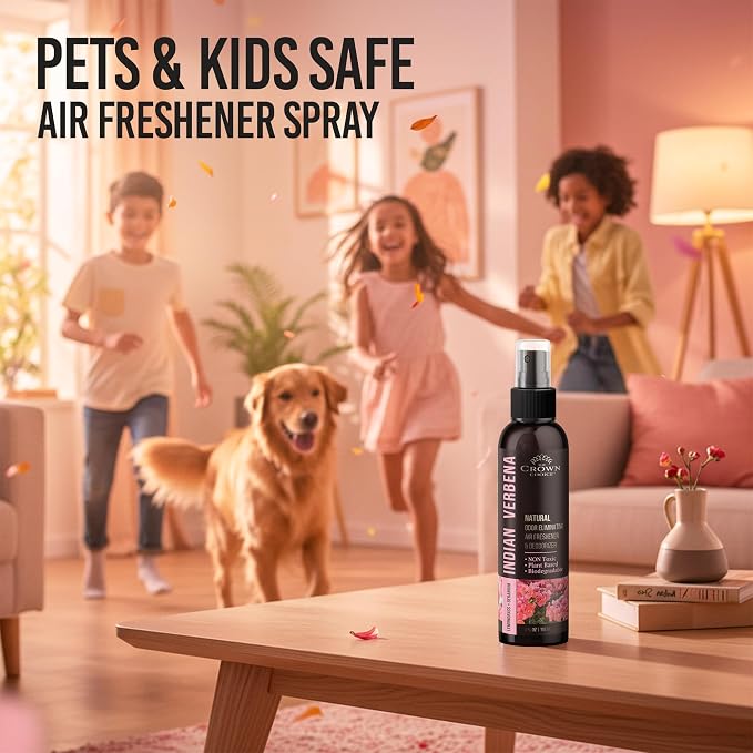 Natural Air Freshener Spray—Geranium & Lemongrass Odor Eliminator—Non-Toxic - Image 6