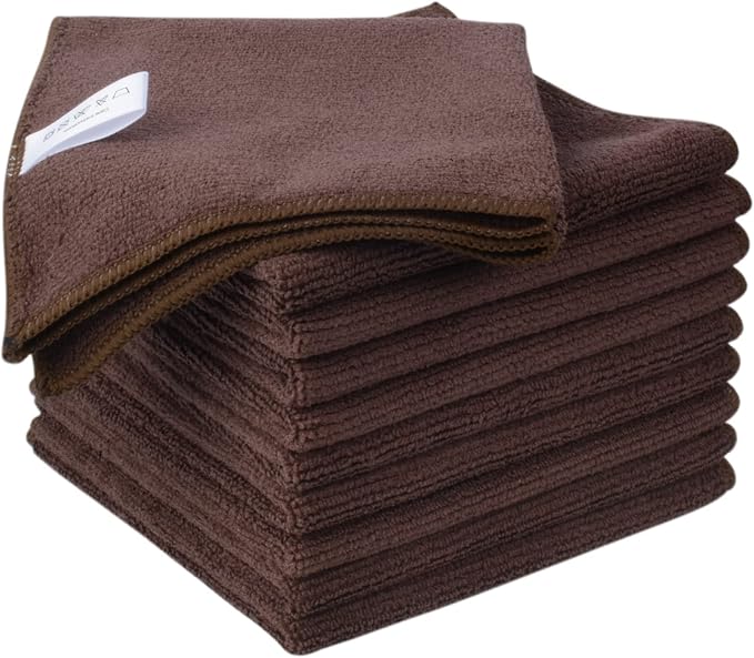 KinHwa Microfiber Dish Cloths for Washing Dishes Ultra Absorbent Dish Rags Fast by KinHwa