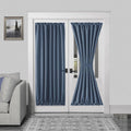 DWCN French Door Curtains – Rod Pocket Thermal Blackout Curtain by DWCN