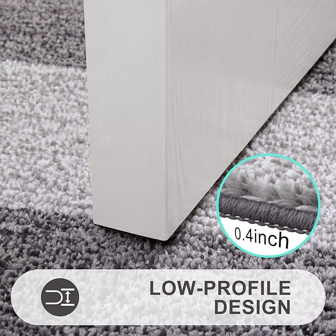 Kitinjoy Indoor Outdoor Door Mat, 30x17 Non-Slip Absorbent Dirt Trapper - Image 4