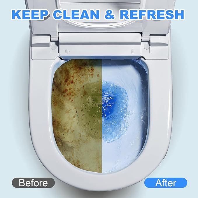 CHMI 100 Pack Toilet Bowl Cleaner Tablets, Long-lasting Bathroom Toilet Tank - Image 4