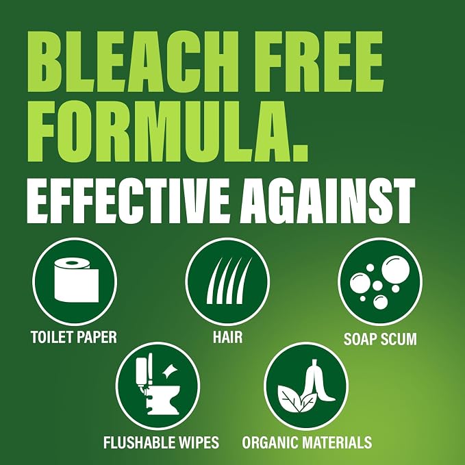 Green Gobbler Drain Clog Remover & Drain Cleaner Powder, 20+ Treatments - Image 8