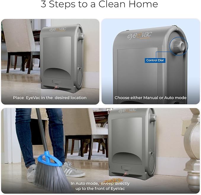 EyeVac Pro Touchless Vacuum Automatic Dustpan - Image 4