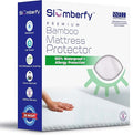 Waterproof Mattress Protector by Slumberfy | Hypoallergenic Viscose Made from by Slumberfy