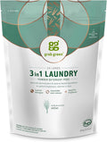 Grab Green 3-in-1 Laundry Detergent Pods, Vetiver Scent, Plant and Mineral Based by GrabGreen