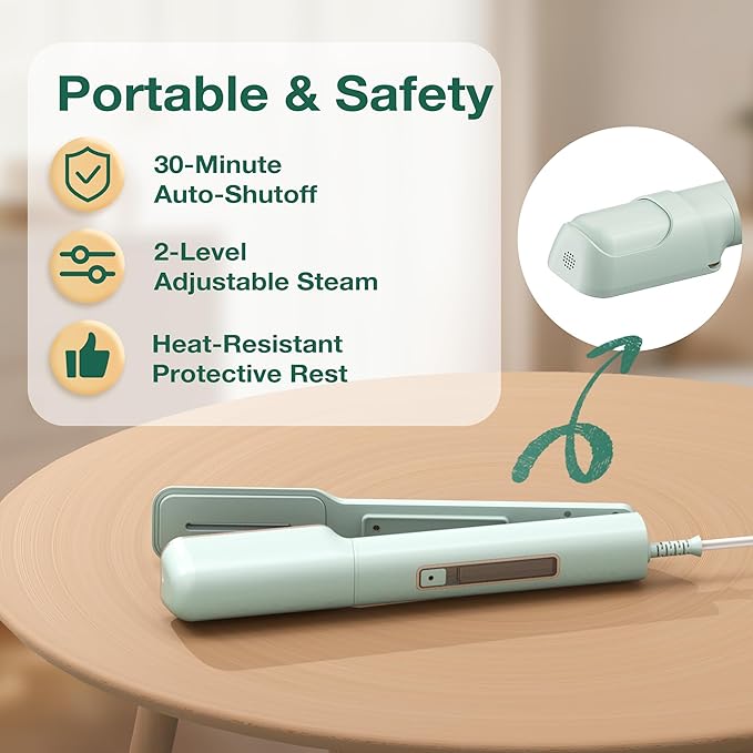 Newbealer 3in1 Clamp Travel Steam Iron - Image 7