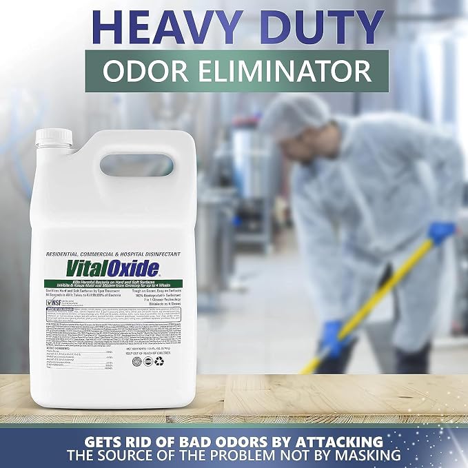 Vital Oxide Disinfectant, Deodorizer, Food-Contact Sanitizer, Virucide – – - Image 6