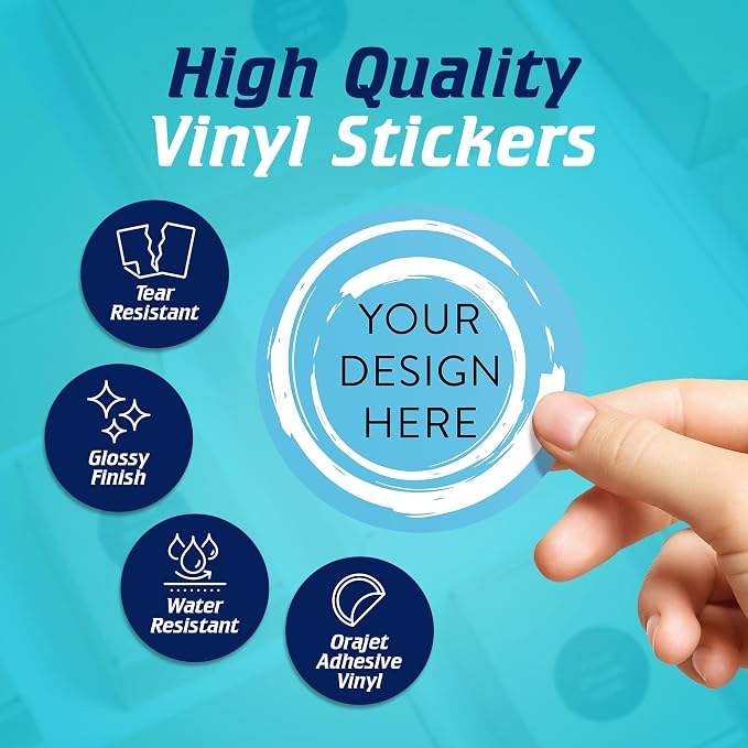 100 Custom Vinyl Stickers - Image 3