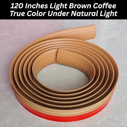 1/5 inch Height Floor Transition Strip, Self Adhesive Carpet Wood Tile Vinyl - Image 3